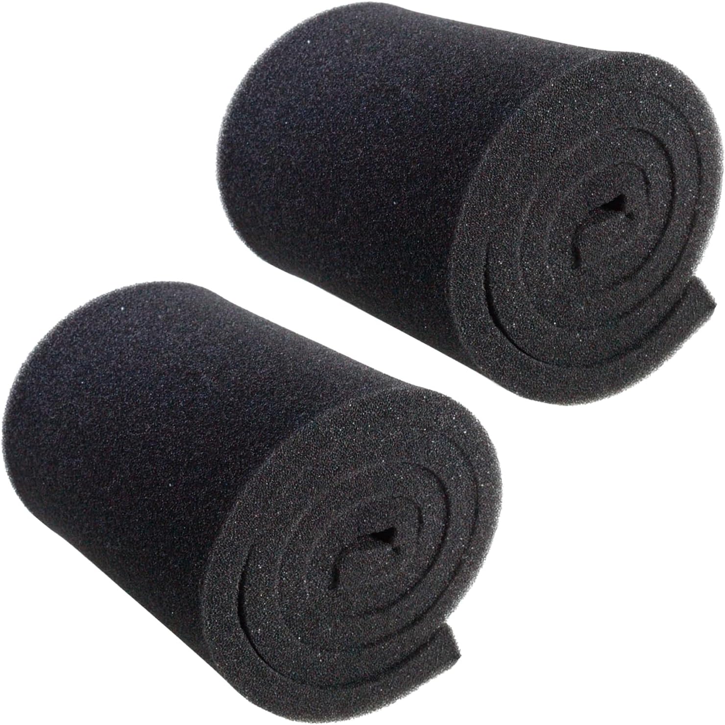 AQUANEAT Aquarium Bio Sponge Filter Media Pad Cut-to-Size Open Cell Foam Sheet for Fish Tank Sump (72" x 12" x 1")