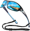 FAGUMA Sports Polarized Sunglasses For Men Cycling Driving Fishing UV400 Protection