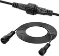 2Pin Extension Cable 10FT, IP68 Waterproof Extension Lead 16AWG Extension Cord for Outdoor Solar String Lights, Indoor String Lights - 1Pack