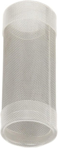 Tnfeeon Stainless Steel Mesh Inflow Aquarium Filter Guard Intake Cover for Shrimp and Fish Aquarium Intake Filter Mesh Cover Fish Mesh Net Strainer Tube Filter Accessory (M)