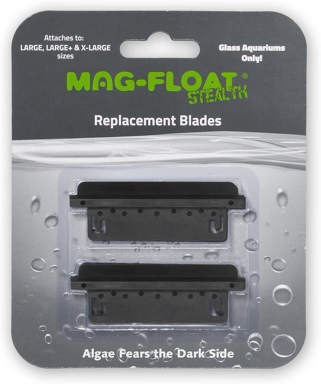 Mag-Float Stealth Magnet Cleaner 2 Pack of Replacement Blades (Large & Large+ Plus)