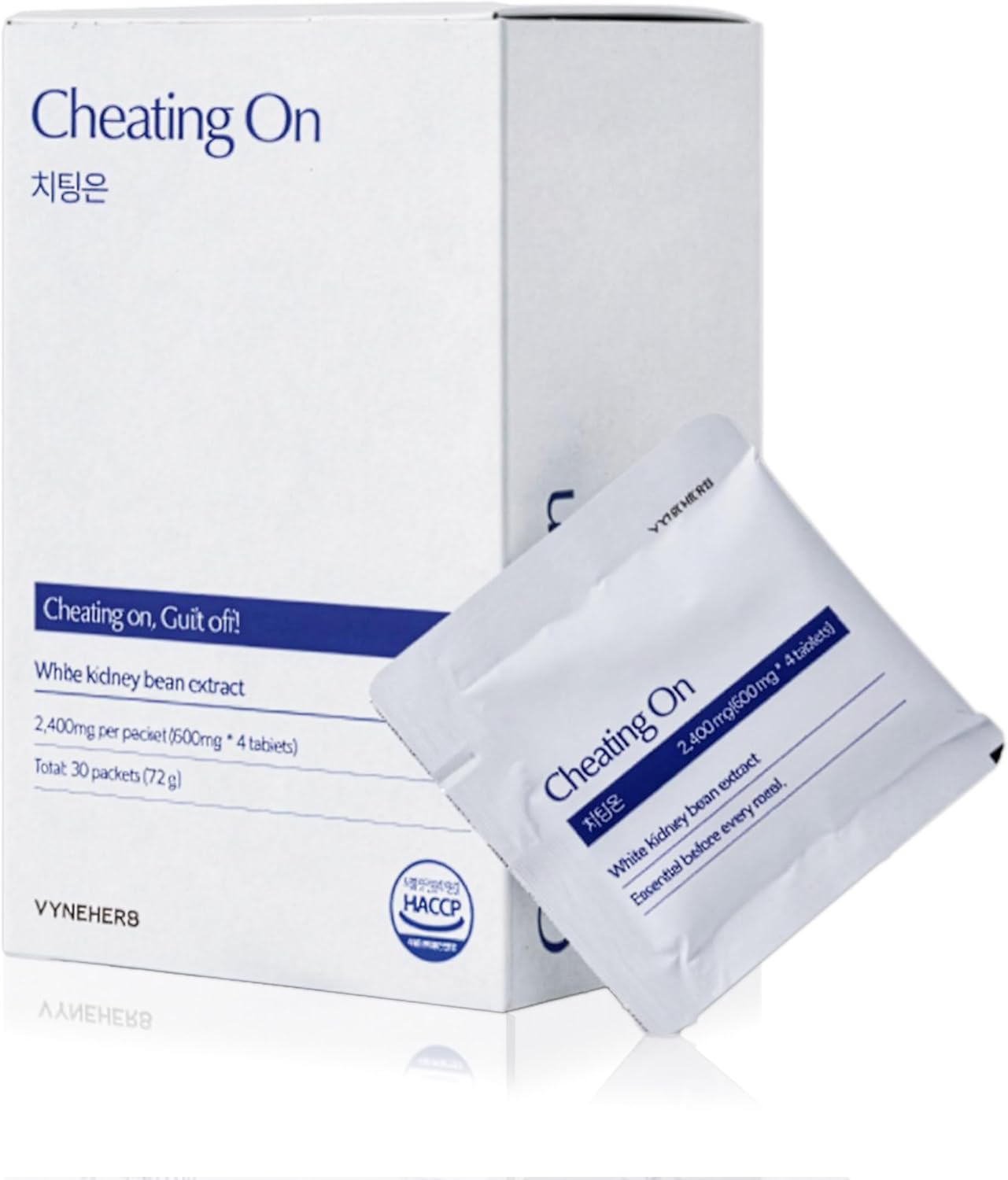 Cheating On - Savor Your Favorite Foods Guilt-Free with Our carb-Block Solution, Portable 30 Packs(120 Pills)/Box