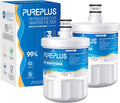PUREPLUS 5231JA2002A Replacement for LG LT500P, ADQ72910901, GEN11042FR-08, Kenmore 9890, 469890, HDX FML-1, ADQ72910907, LSC27925ST, LFX25974ST, LFX25973D, LFX25973ST Refrigerator Water Filter, 2Pack