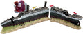 CTWPets Titanic Aquarium Shipwreck – 13” Sunken Ship Fish Tank Decor 2-Piece Broken Titanic Wreckage Ornament for Betta Fish, Plecos, Tetras, Loaches