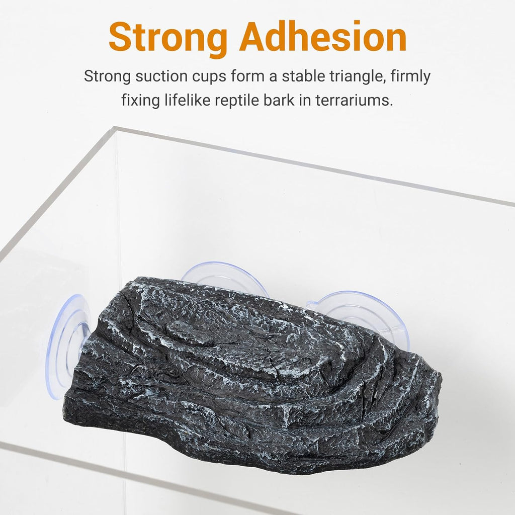 Turtle Basking Platform for Aquatic Pets - Extra Large Basking Platform for Aquatic Turtles with 3 Strong Suction Cups, Floating Resting Dock for Turtle Tank & Aquarium