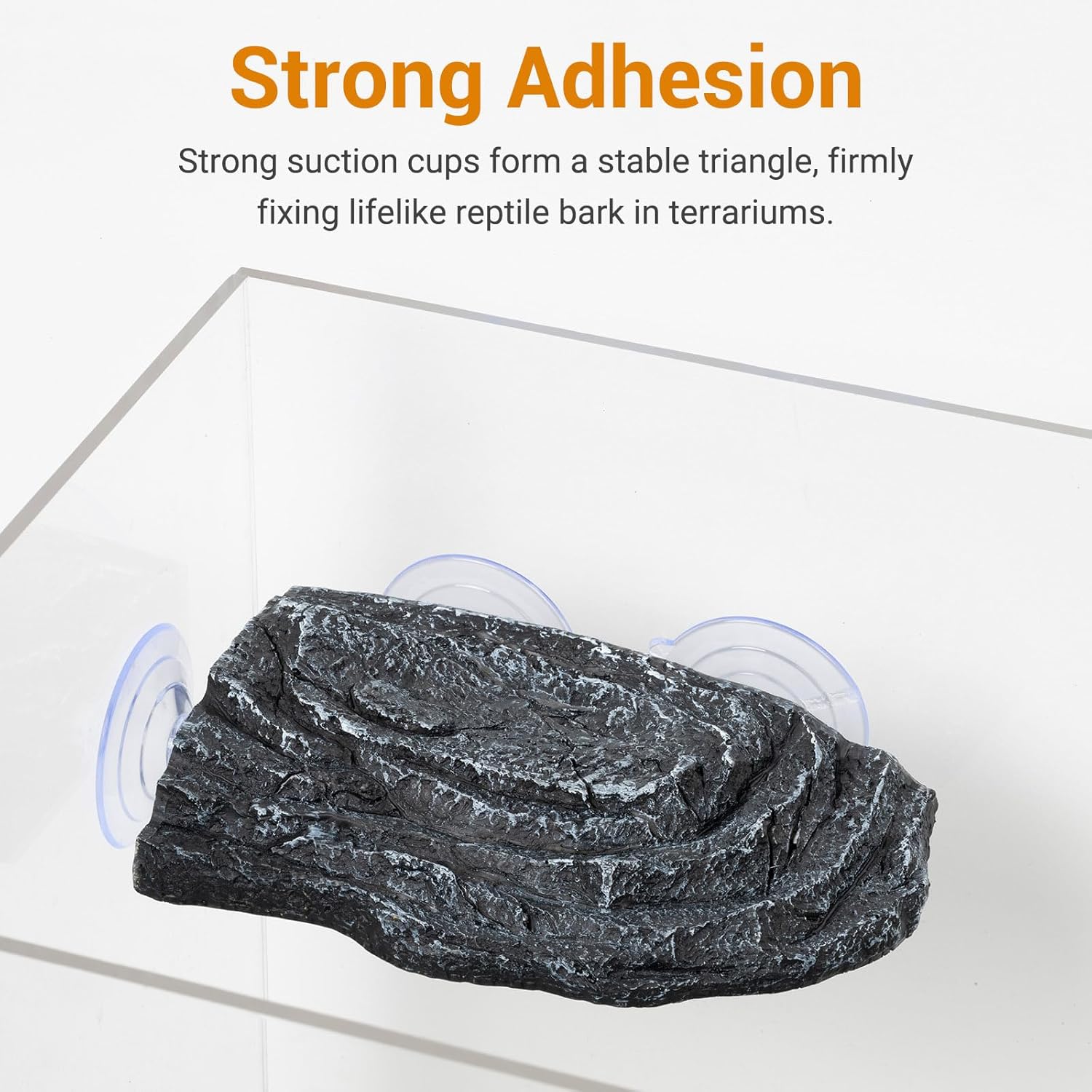 Turtle Basking Platform for Aquatic Pets - Extra Large Basking Platform for Aquatic Turtles with 3 Strong Suction Cups, Floating Resting Dock for Turtle Tank & Aquarium
