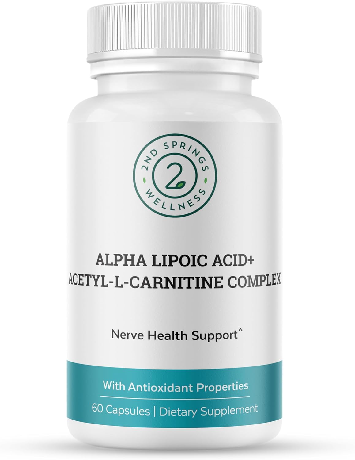 ALA + ALC Complex | Alpha Lipoic Acid (225 mg) + Acetyl-L-Carnitine (525 mg) - Antioxidant & Mitochondrial Support | Promotes Energy, Focus & Healthy Aging, 60 Capsules