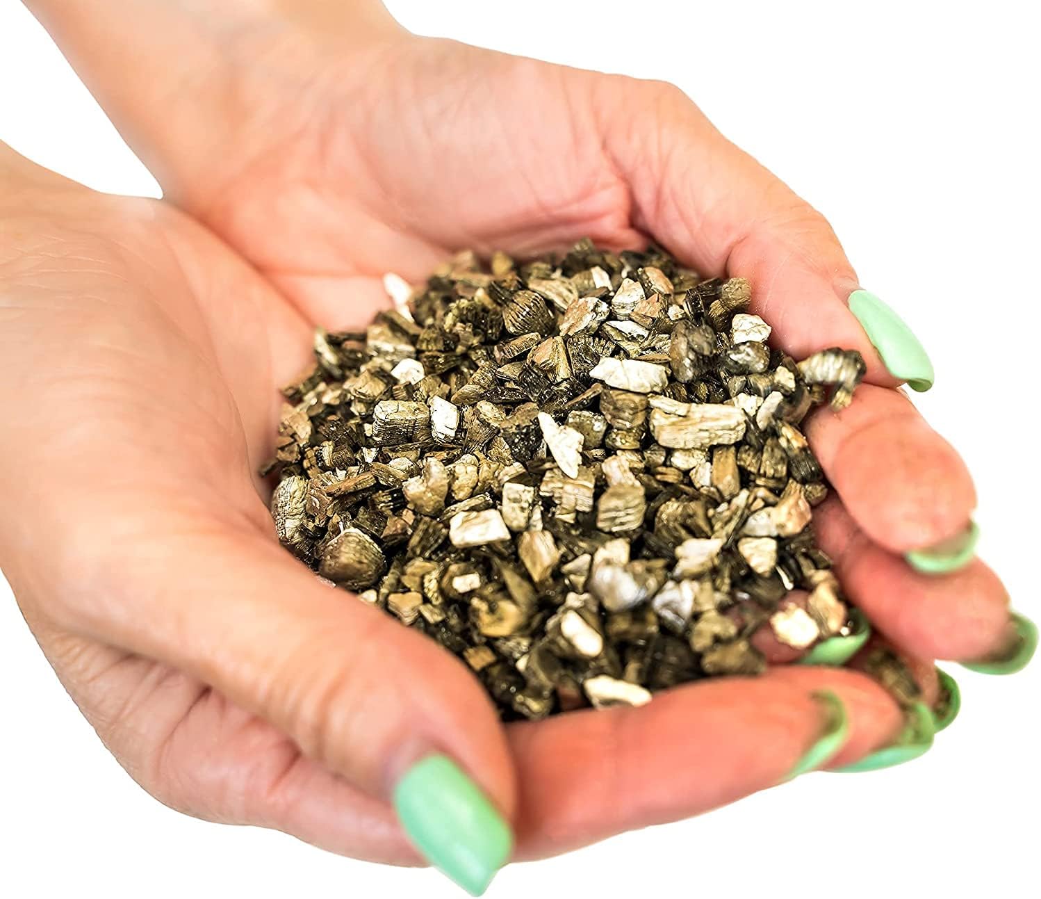 Horticultural Organic Vermiculite by GARDENERA - (Made in Ukraine) - Medium Grade - Natural Soil Additive for Potted Plants, Orchids, Hydroponics, Terrariums (5 Quart)
