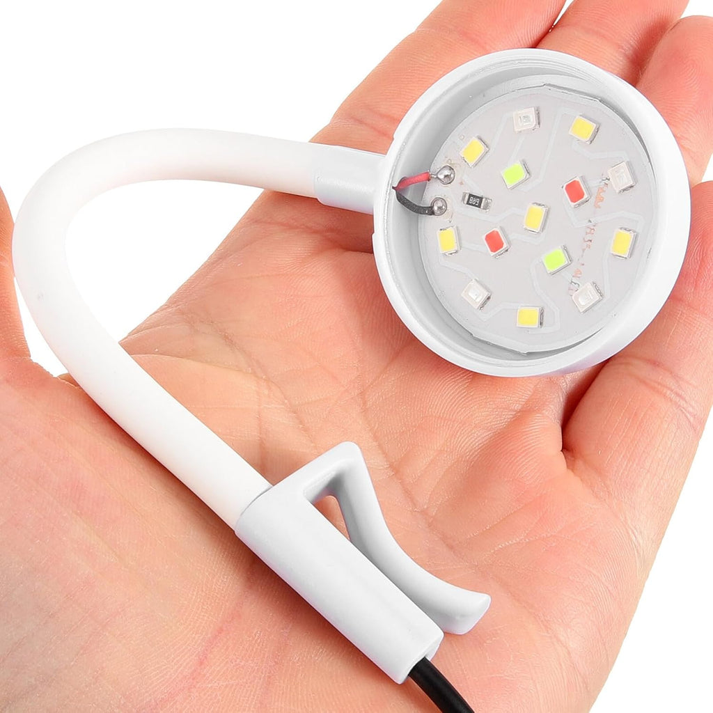 Angoily USB Aquarium LED Fish Tank Light Clamp-Type High Brightness Spot Lamp for Aquatic Plants and Ornamental Fish Design for Household Tank Accessory