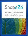 SnapeZo Photo Frame 16x20, Blue, 1.25 Inch Aluminum Profile, Front-Loading Snap Frame, Wall Mounting, Professional Series