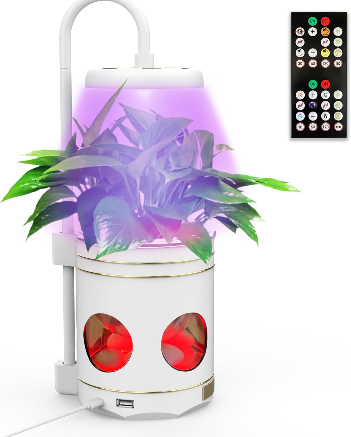 Plant Lights, Plant Grow Light, 4 in 1 Smart Full Spectrum Indoor Led Plant Grow Lights