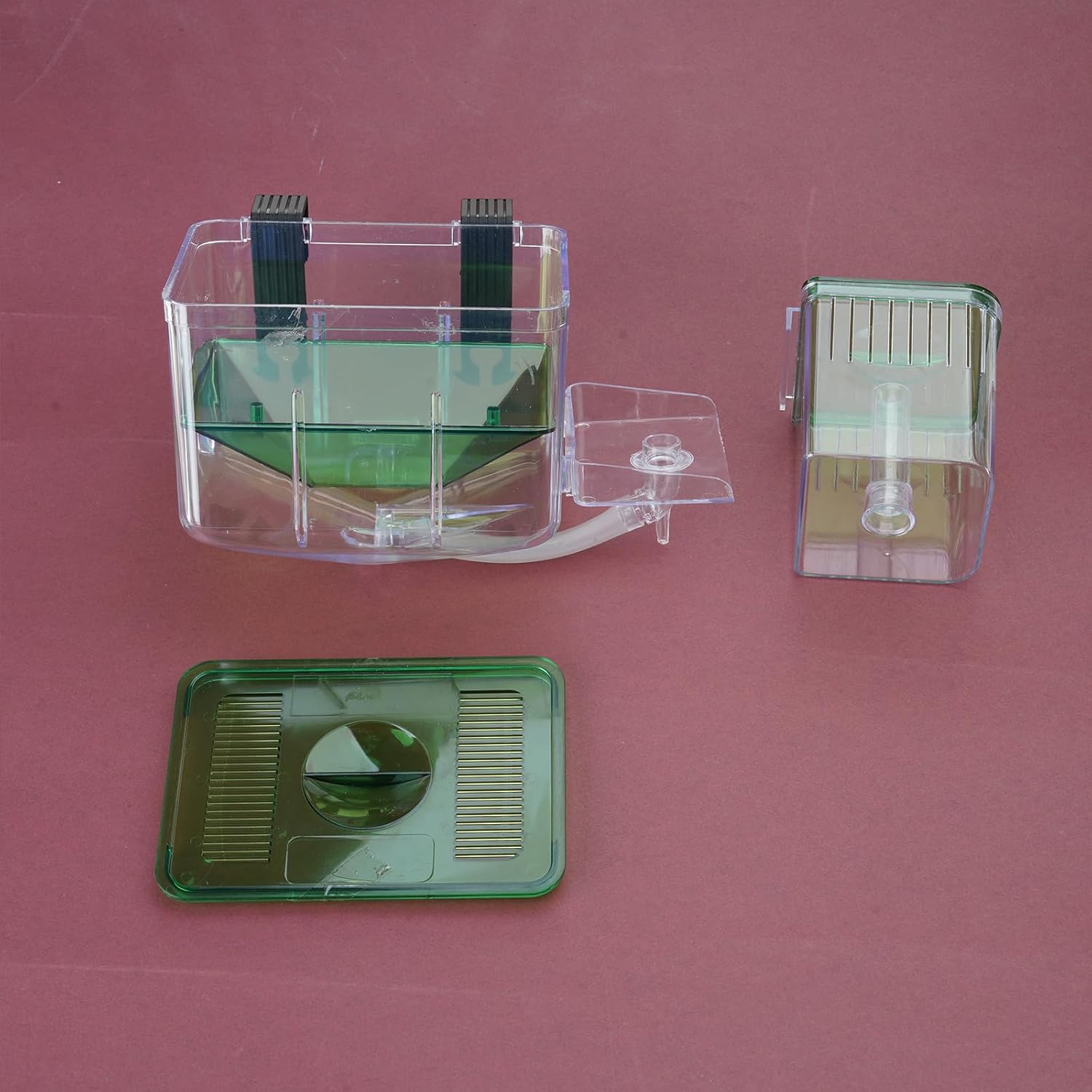 Fishtank Hatchery Incubator Aquarium Small Breeding Box Clear Breeder Isolation Hatching Boxes with Hook Fish Spawning Container