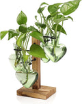 Plants Propagation Stations Plant Terrarium Kit Glass Planters for Indoor Plants House Plant Accessories Gift for Women - 4 Love Bulb Vase