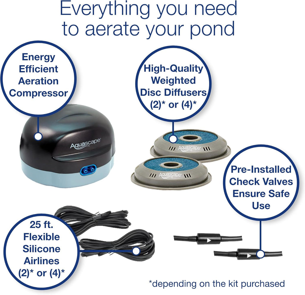 Aquascape 75000 Pond Air 2 (Double Outlet Aeration Kit)