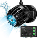 VIVOSUN Aquarium Wave Maker, 3432GPH Circulation Pump with Controller & Magnetic Suction Base, Adjustable Submersible Powerhead for 60-300 Gal Freshwater/Saltwater Fish Tank, 40W