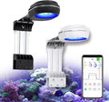 PopBloom RL60 Full Spectrum Reef Light WiFi Marine Reef LED Aquarium Light Saltwater Aquarium Fish Tank Lamp (60W WiFi Black)