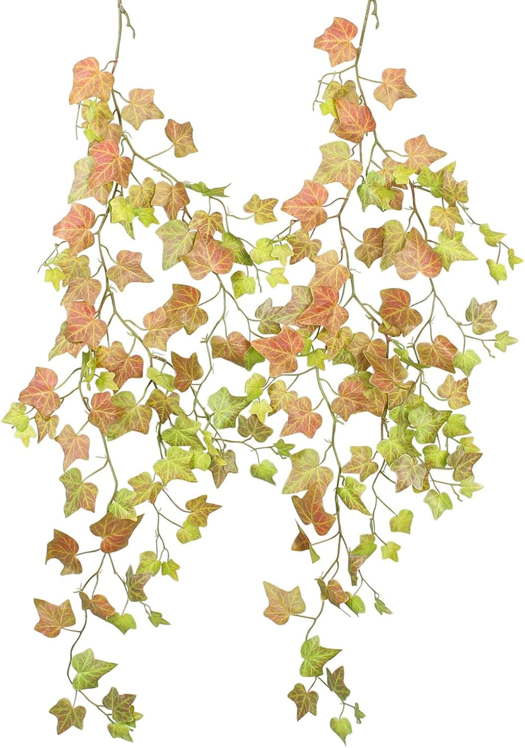 alyptus Artificial Fall Leaves Garland Hanging Plants Lifelike Fake Vines for Outdoors and Bedroom Décor - Greenery Garland with Fake Ivy and Ivy Vines (Ivy Garland 2#)