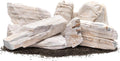 SubstrateSource Natural Aquarium Stones - Light Greyish Cream w/Layered Folds, Smooth Surface, Freshwater Aquascaping Rocks, Shrimp & Betta Fish Tank Decor, Canyon/Valley Layouts - Gobi Desert, 30 LB