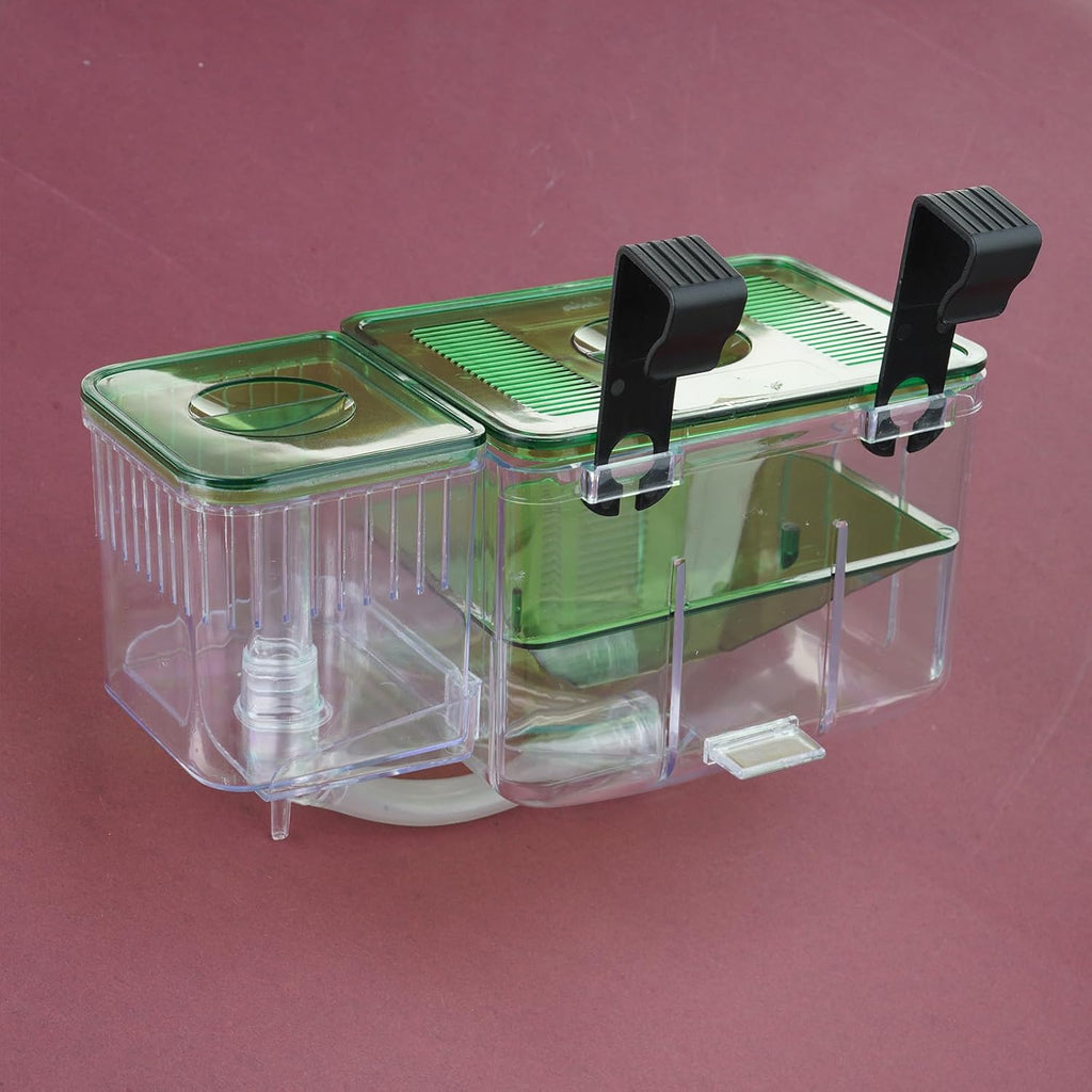 Fishtank Hatchery Incubator Aquarium Small Breeding Box Clear Breeder Isolation Hatching Boxes with Hook Floating Hatchery