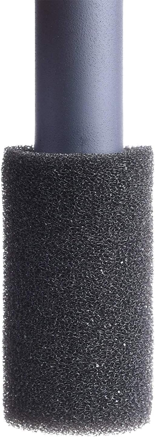 8 Pieces Black Pre-Filter Sponge Foam Roll Accessories for Aquarium Fish Tank
