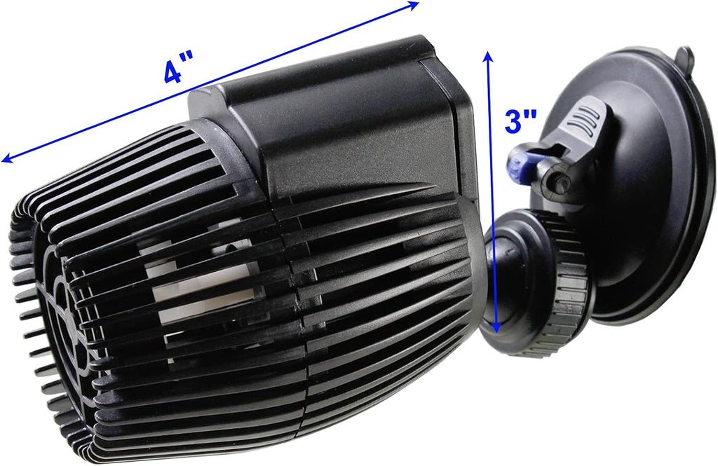 AQUANEAT Circulation Pump, 2100GPH Aquarium Wave Maker, Fish Tank Powerhead Submersible Water Pump with Suction Cup