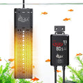 AQQA Submersible Aquarium Heater 500W for 55-130 Gallon Fish Tank Quartz Glass with External Controller for Betta Tank Koi Pond Saltwater & Freshwater (AQ197-500W for 55-130Gal)
