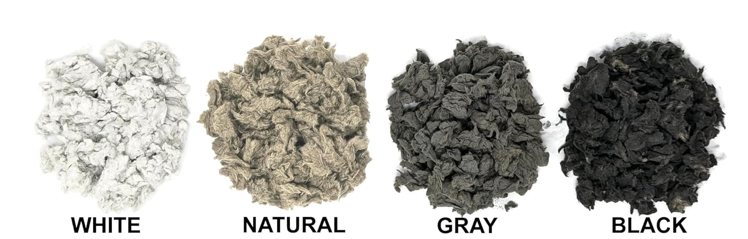 Midwest Hearth Color Rock Wool for Gas Log - 3 oz. Bag (White)