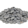 45 LB Mexican Beach Pebbles - 1-2 Inch Decorative River Rocks for Landscaping, Garden Paving, Plant Rocks, Crafting, Walkways, Backyard, Grey Natural Unpolished Bulk Stones