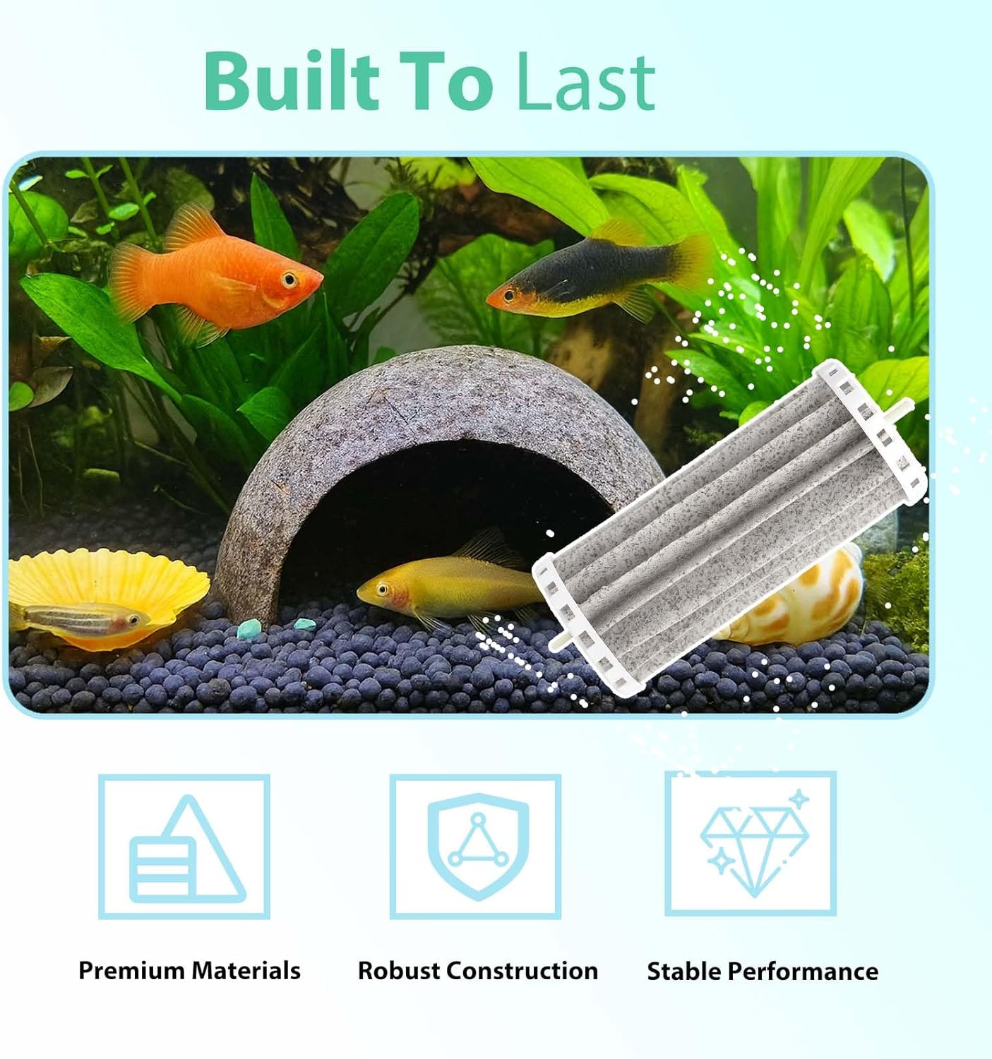 Bio Wheel Aquarium Fish Tank Filters Compatible with Marineland Penguin 200 200B 350 350B Bio-Wheel Power Filters, Replace PRBW2350B（4pcs）