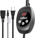 Oiibo Reptile Dimming Thermostat, PID Thermostats Digital Thermostats for Reptile Heat lamp, Breeding Incubation, Seed Germination (68-122°F/20-50℃)