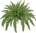 Ferns Artificial Plants 33.5" Dia. Faux Ferns for Outdoor Planter Large Fake Ferns Look Real Artificial Ferns with 60 Fronds Hanging Boston Fern Fake Plant Shrubs for Home Farmhouse Garden Porch Decor