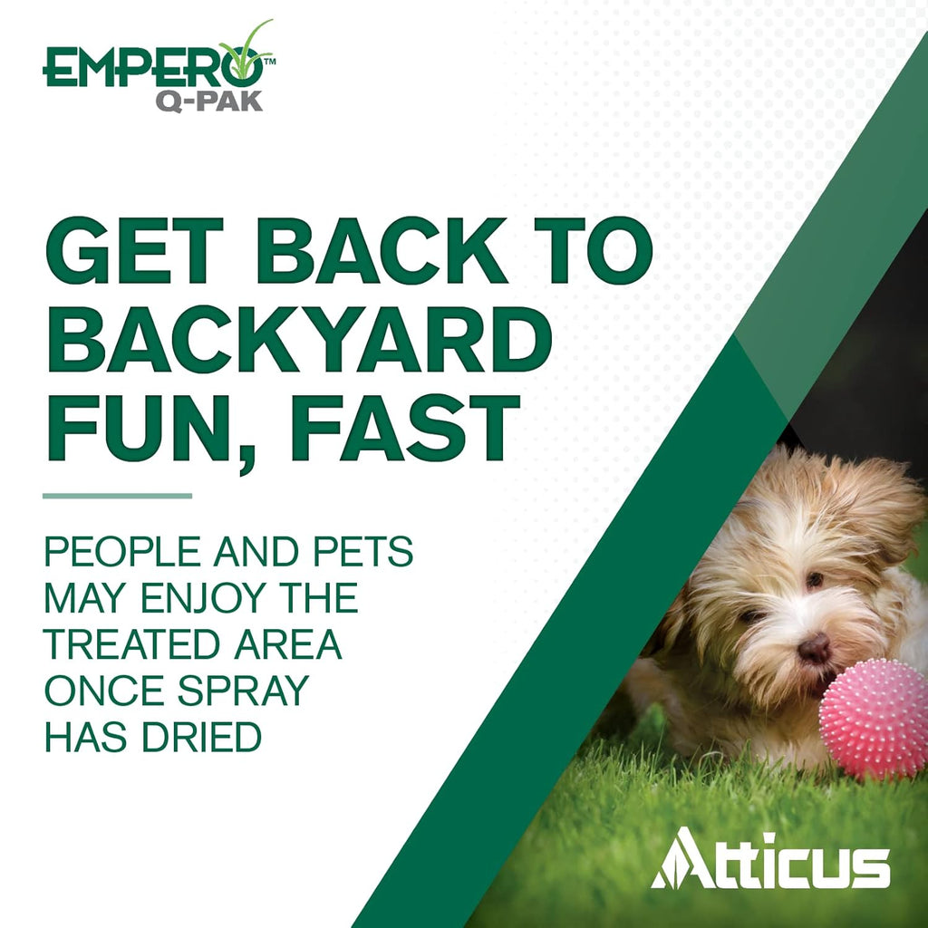 Atticus Empero Q-Pak Nutsedge Killer (2-Pack) Turf Herbicide - Kills Nut Grass in Established Lawns, Ornamental Turfgrass, & Landscape Areas - Halosulfuron - by Atticus