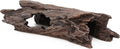 AQUA KT Reptile Hideout Tree Trunk Hollow Log Cork Bark for Lizard Bearded Dragon Snake Chameleon Hermit Crab Leopard Gecko Terrarium Habitat Decoration