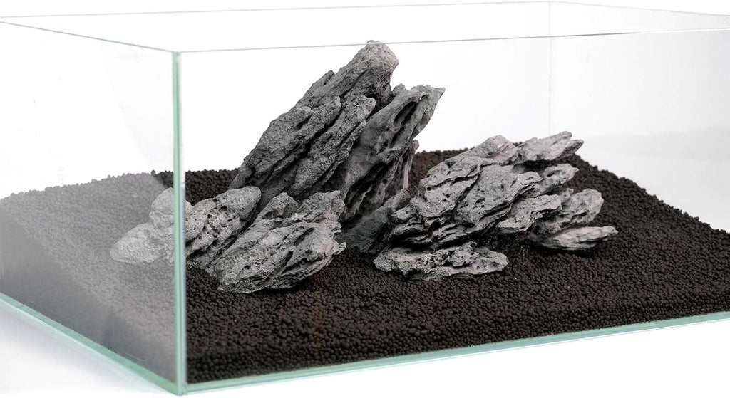 FZONE Aquarium Rocks Aquascaping, Resin Seiryu Rock for Aquascaping