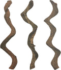 BNOSDM Reptile Forest Climbing Branch Decor Crested Gecko Climb Wood Natural Branches Tree for Snake Frog Chameleon Spider Bearded Dragon Terrarium Habitat Tank Accessories,3PCS