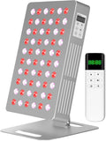 Red Light Therapy Panel for Face and Body, 660nm 850nm High Power Near Infrared Light Therapy, 60 Dual Chip 5-Wavelength LED Red Light Therapy Device, Panel for Skincare