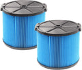2 Pack VF3500 Replacement Filter for Ridgid Shop Vacuum 3-4.5 Gallon Wet Dry Vacuums, 3-Layer Filters for Ridgid WD4050, WD3050, WD4080, WD4522, 4000RV, 4500RV