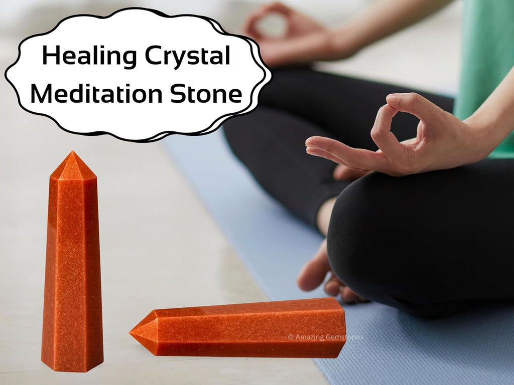 Amazing Gemstone Chocolate Jasper Crystal Towers - Natural Healing Crystal Point Obelisk for Reiki Healing and Crystal Grid (2 Inch to 3 Inch)