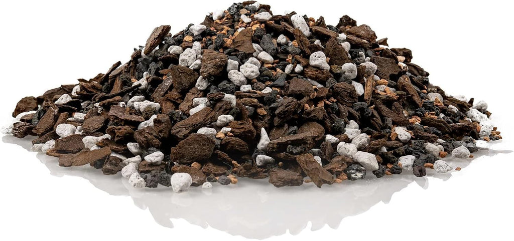 Premium Bonsai Soil All Purpose Fast Draining Mix - Pumice, Lava, Calcined Clay and Pine Bark Potting Pre Mixed Bonsai Plant Soil Mixture by GARDENERA - Made in USA - (3 Quart Bag)