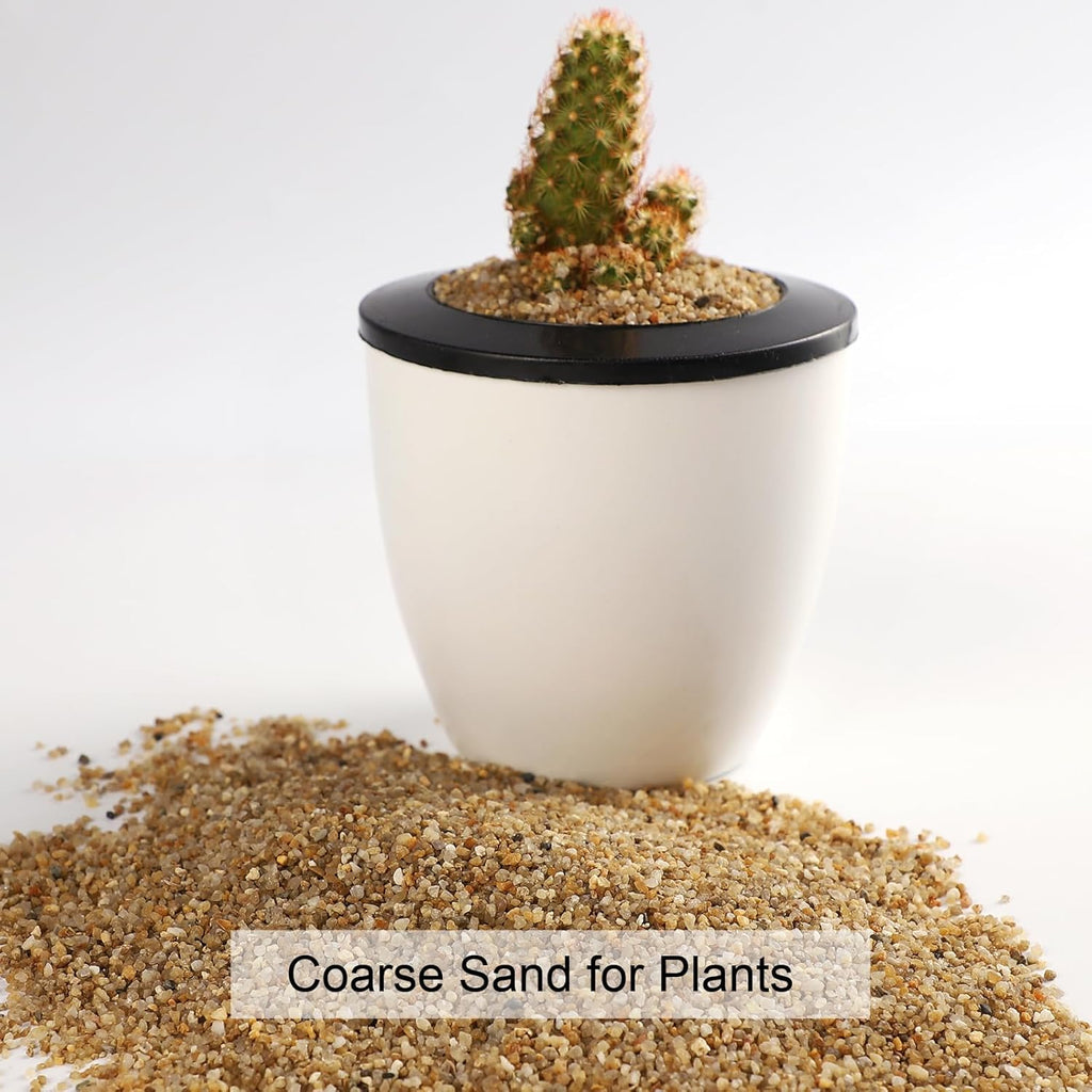 5LB 0.03-0.08 Inch Sand 100% Natural Stone Sand for Aquarium Silica Sand for Fire Pit Decorative Sand for Landscaping Coarse Sand for Fish Tank