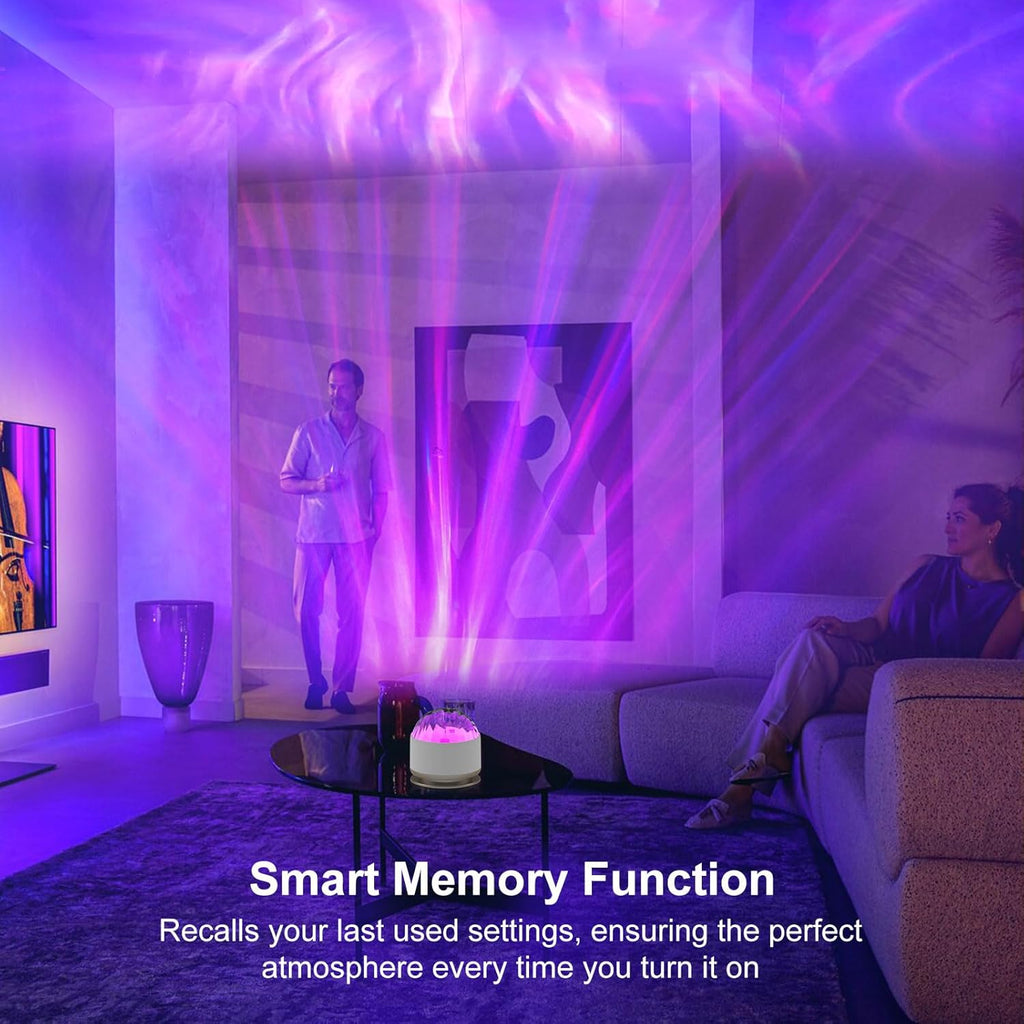 Northern Lights Projector, 13 Colors Aurora Night Light Projector for Bedroom, 3 Timers, Remote Galaxy Light Projector, Memory Function Dimmable Mood Lighting for Playroom Kids Teen Girl Gift