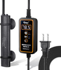 hygger Mini Submersible Aquarium Heater, Turtle and Betta Fish Tank Heater with Digital Display External Controller Freshwater
