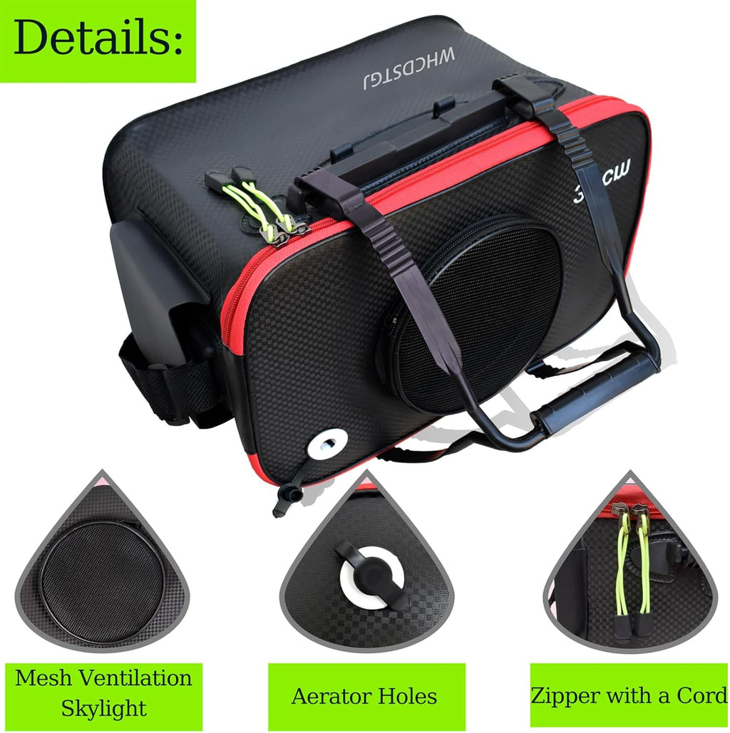 Fishing Bucket, Multifunctional Foldable Portable Fishing Bucket, and 8 Gallon EVA Fish Bucket are Suitable for Storing Live Fish and Fresh Fish Bait. (size8gallon)