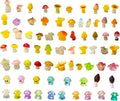 72PCS MiNi Mushroom Tiny Resin Mushroom Figurines 72 Style Mini Mushrooms Small Little Resin in Bulk for Miniature Landscape Aquarium Potted Fairy Garden Home Decor Accessories (Mushroom)