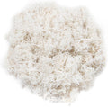 3.5 oz Artificial Moss for Plants Indoor, Fake Moss Preserved Reindeer Moss for Centerpieces Decor,Faux Moss for Moss Decor Home Decor Potted Plants Crafts Wedding Wall Decor(White)