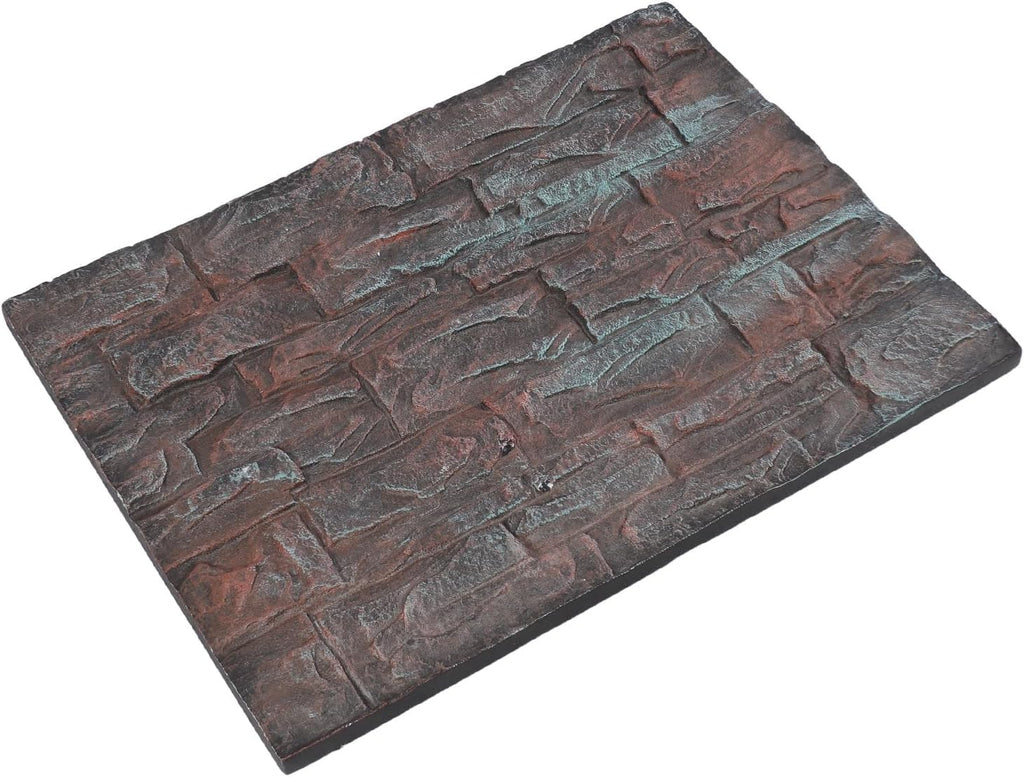 3D Aquarium Background Foam, Rock Texture, Non, Customizable, Ideal for Fish and Reptile Habitats (D)