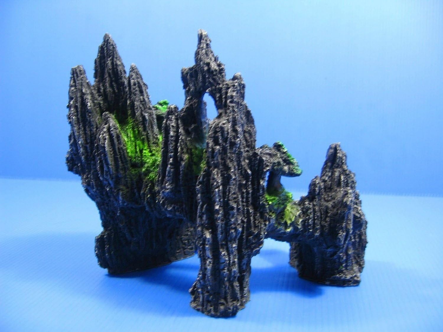 Mountain View Aquarium Ornament tree house Cave Bridge fish tank decoration