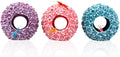 3-Pack Flowerball Aquarium Decorations Resin-Set of Hollow Floral Fish Tank Ornaments with Hiding Space-Approx. 3.5" L x 3.5" W x 3.5" H Each(Flowerball-3pcs)