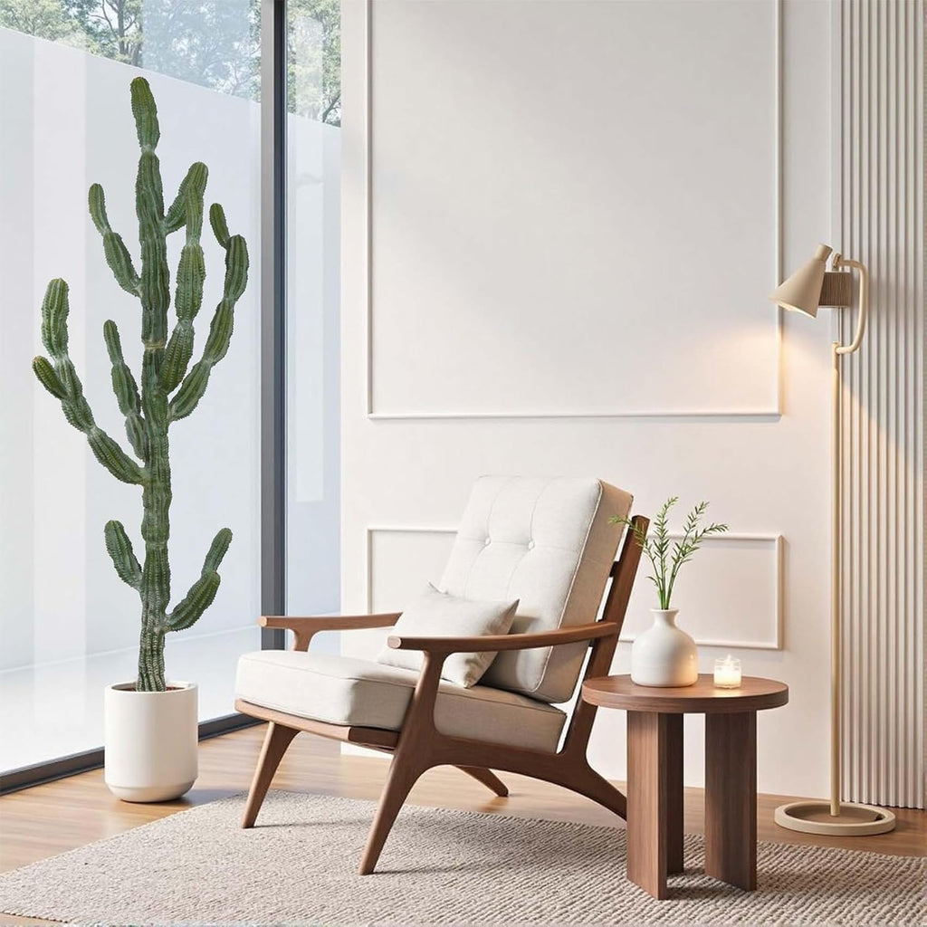 Artificial Cactus 59inch Faux Cacti Fake Saguaro Plants for Indoor Outdoor Home Office Garden Decor