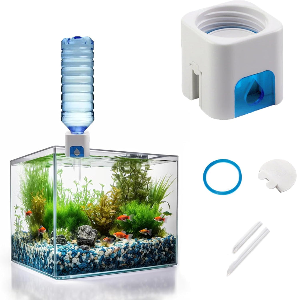 Auto Top Off Water Filler - Aquarium Mini ATO System, Water Filler & Level Controller with Float Valve - Easy to Install, Durable & No Wiring Needed - Perfect for Fish Tank & Turtle Tank